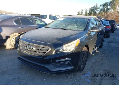 2016 Hyundai Sonata Sport z USA, uszkodzony, nr VIN 5NPE34AF2GH322773